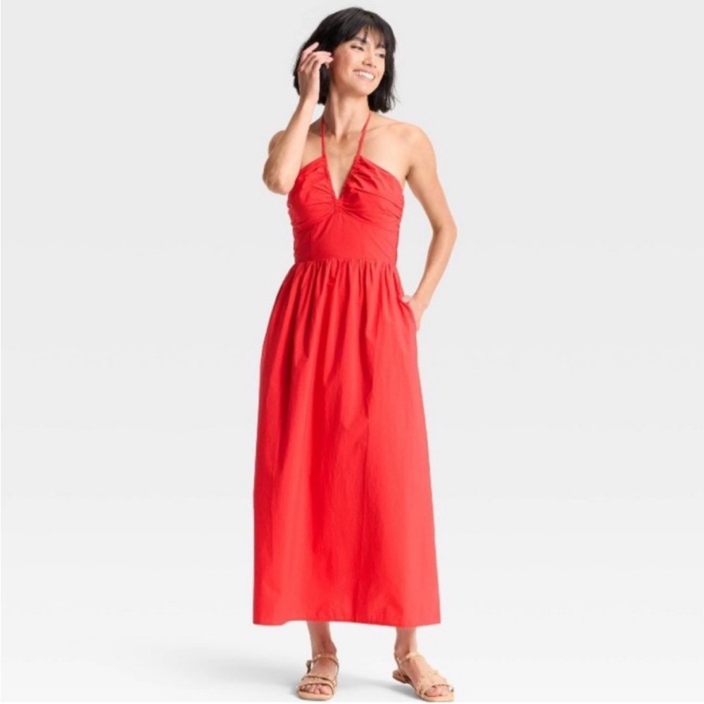 Universal Thread women’s maxi halter A- line dress